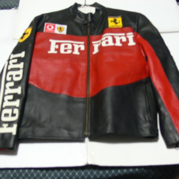 FERRARI Other - MEN'S FERRARI RACING LEATHER JACKET - SIZE M